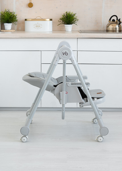 Изображение товара Стульчик для кормления VipBaby 3в1 Milan (Rocky Grey)