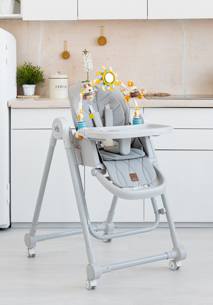 Изображение товара Стульчик для кормления VipBaby 3в1 Milan (Rocky Grey)