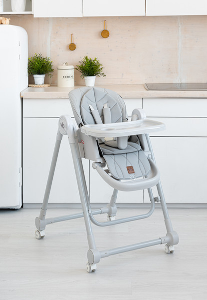 Изображение товара Стульчик для кормления VipBaby 3в1 Milan (Rocky Grey)