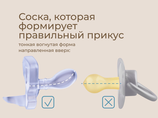 Изображение товара Набор пустышек ROXY-KIDS RSS-005-2ML (2шт, лавандовый)