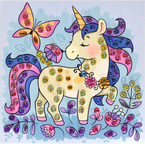 Изображение товара Набор для творчества Каляка-Маляка Волшебная мозаика. Единорог / ВМКМ-СП