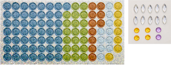 Изображение товара Набор для творчества Каляка-Маляка Волшебная мозаика. Паровозик / ВМКМ-ТР