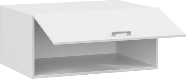 Изображение товара Шкаф навесной для кухни ТриЯ Габриэлла 1В8Г с одной откидной дверью (белый/сноу)