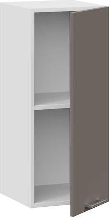 Изображение товара Шкаф навесной для кухни ТриЯ Габриэлла 1ВВ3 с одной дверью (белый/муссон)