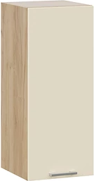 Изображение товара Шкаф навесной для кухни ТриЯ Габриэлла 1ВВ3 с одной дверью (дуб крафт золотой/крем)