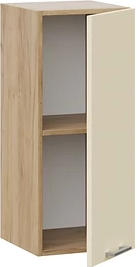 Изображение товара Шкаф навесной для кухни ТриЯ Габриэлла 1ВВ3 с одной дверью (дуб крафт золотой/крем)