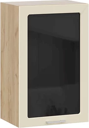 Изображение товара Шкаф навесной для кухни ТриЯ Габриэлла 1ВВ45С с одной дверью (дуб крафт золотой/крем)