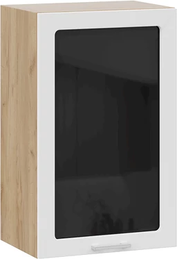 Изображение товара Шкаф навесной для кухни ТриЯ Габриэлла 1ВВ45С с одной дверью (дуб крафт золотой/сноу)