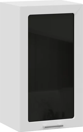 Изображение товара Шкаф навесной для кухни ТриЯ Габриэлла 1ВВ4С с одной дверью (белый/сноу)