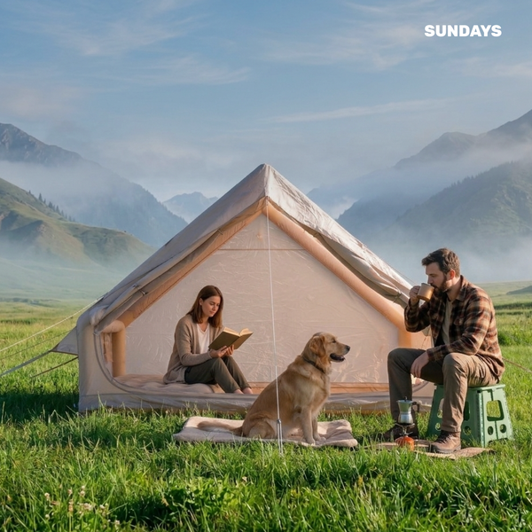 Изображение товара Палатка Sundays Надувная SYG250910-3 (бежевый)
