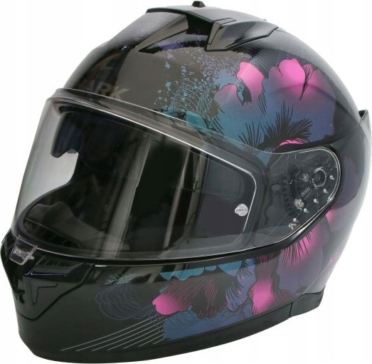Изображение товара Мотошлем Shark Helmets D-SKWAL 3 Mayfer HE0926E-KVX-S (S, черный/фиолетовый/блестящий)