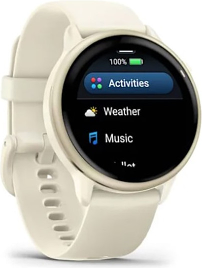Изображение товара Умные часы Garmin Vivoactive 6  / 010-02985-01 (лунное золото)