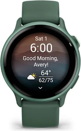 Изображение товара Умные часы Garmin Vivoactive 6  / 010-02985-02 (зеленый)