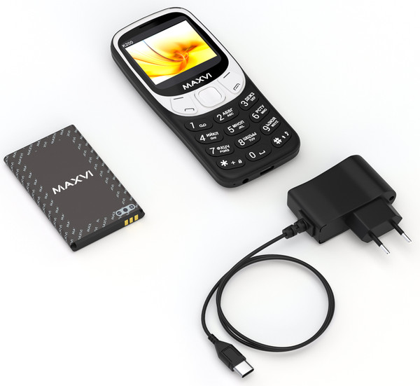 Изображение товара Мобильный телефон Maxvi K200 (черный)