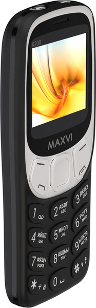 Изображение товара Мобильный телефон Maxvi K200 (черный)