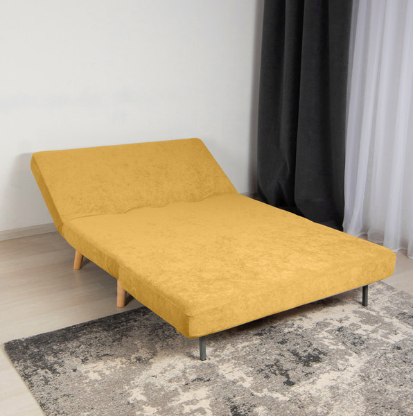 Изображение товара Диван DiArt Элли 1200 (велюр Sensey mimosa/ножки светлые)