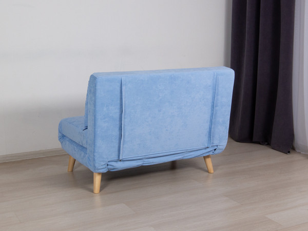 Изображение товара Диван DiArt Элли 1000 (велюр Sensey sky/ножки светлые)