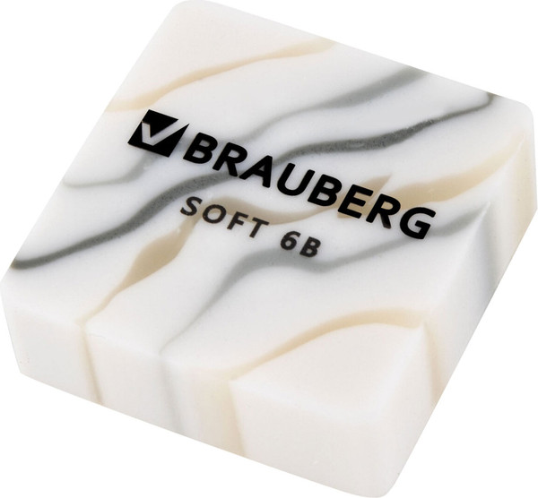Изображение товара Набор ластиков Brauberg Marble / 272735 (6шт)