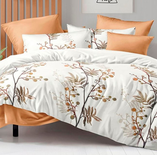 Изображение товара Комплект постельного белья Реноме Евро Оливковая коллекция УУ 2410 (поплин)