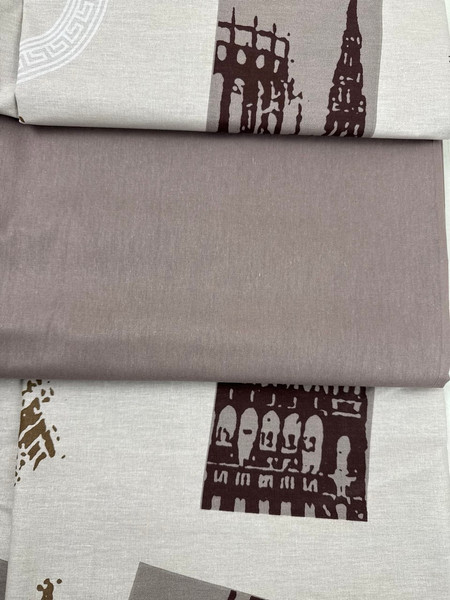 Изображение товара Комплект постельного белья Реноме Евро Оливковая коллекция УУ 2453 (поплин)