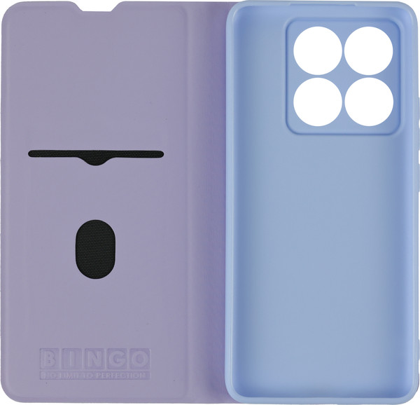 Изображение товара Чехол-книжка Bingo Magnetic для Xiaomi 14T Pro (фиолетовый)