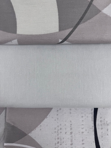 Изображение товара Комплект постельного белья Реноме 2сп Оливковая коллекция. Простыня на резинке УУ 2452 (поплин)