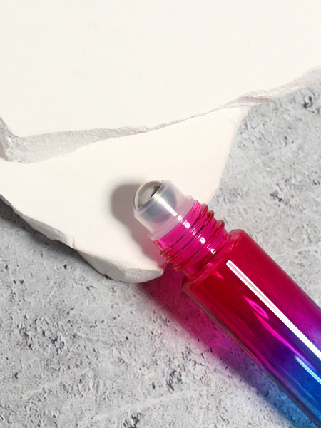 Изображение товара Флакон для косметики Onlytop 7010405 (10мл, розовый/синий)