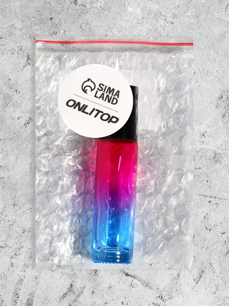 Изображение товара Флакон для косметики Onlytop 7010405 (10мл, розовый/синий)