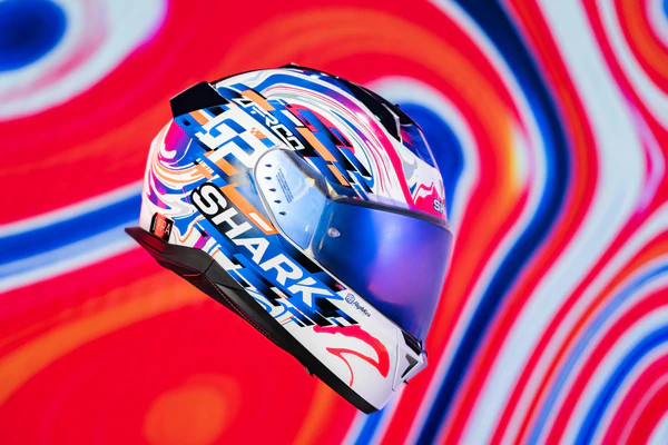 Изображение товара Мотошлем Shark Helmets Skwal i3 Replica Zarco GP DE FCE / HE0850E-WVB-L (L, белый/фиолетовый/синий)