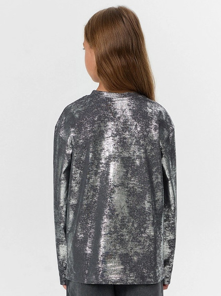 Изображение товара Лонгслив детский Mark Formelle 127931 (р.122-60, графит/темно-серебристое напыление)