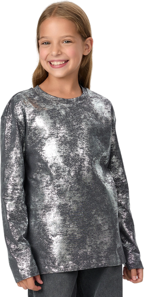 Изображение товара Лонгслив детский Mark Formelle 127931 (р.122-60, графит/темно-серебристое напыление)