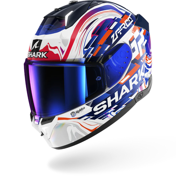 Изображение товара Мотошлем Shark Helmets Skwal i3 Replica Zarco GP DE FCE / HE0850E-WVB-M (M, белый/фиолетовый/синий)