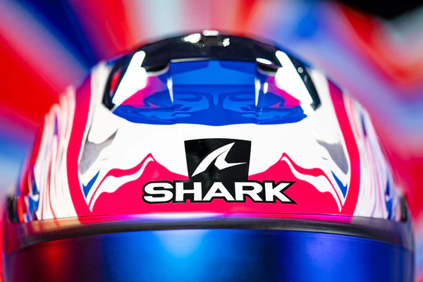 Изображение товара Мотошлем Shark Helmets Skwal i3 Replica Zarco GP DE FCE / HE0850E-WVB-M (M, белый/фиолетовый/синий)