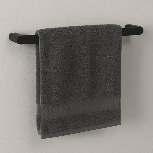 Изображение товара Набор аксессуаров для ванной и туалета Lauter 21TS3019 + 21TS3021 + 21TS3013 + 21TS3006 + 21TS3023 (Matt Black, 5 предметов)