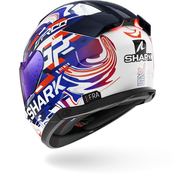 Изображение товара Мотошлем Shark Helmets Skwal i3 Replica Zarco GP DE FCE / HE0850E-WVB-XL (XL, белый/фиолетовый/синий)