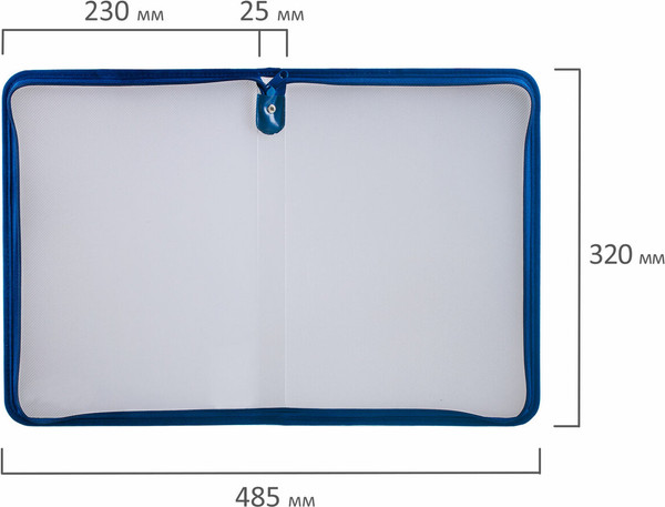 Изображение товара Папка для тетрадей Brauberg 271713 (синий)