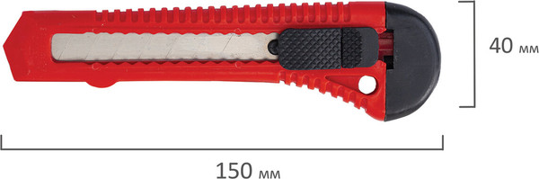 Изображение товара Набор ножей канцелярских Staff Everyday / 238769 (3шт)