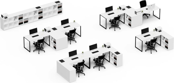 Изображение товара Тумба Crafto Хлоя 01 140x40x75 (белый)