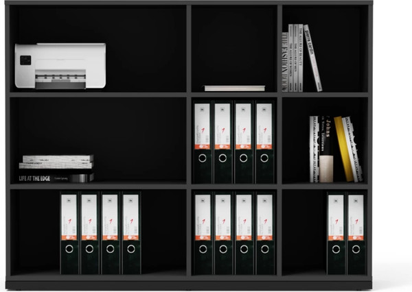 Изображение товара Тумба Crafto Норма 02 140x40x111 (графит)