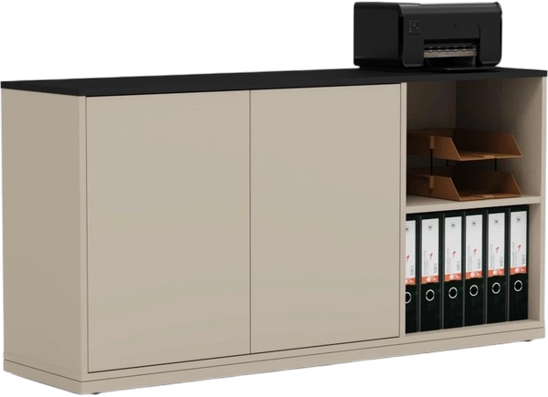 Изображение товара Тумба Crafto Мальта 06 150x40x75 (латте/графит)