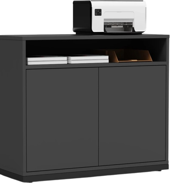 Изображение товара Тумба Crafto Тина 03 90x40x75 (графит)