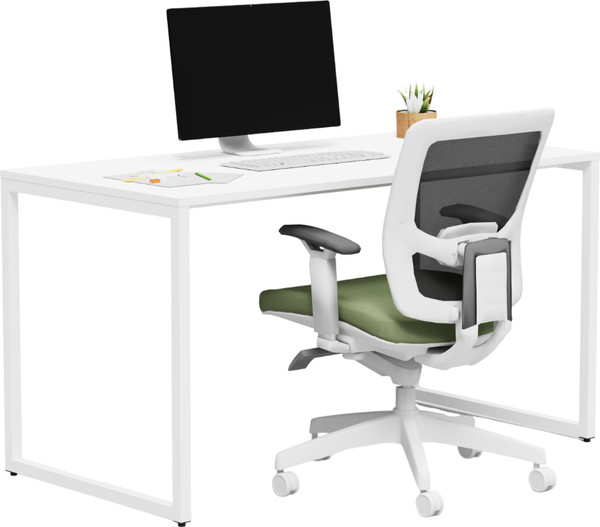 Изображение товара Письменный стол Crafto Тор 04 138x70x750 (белый)