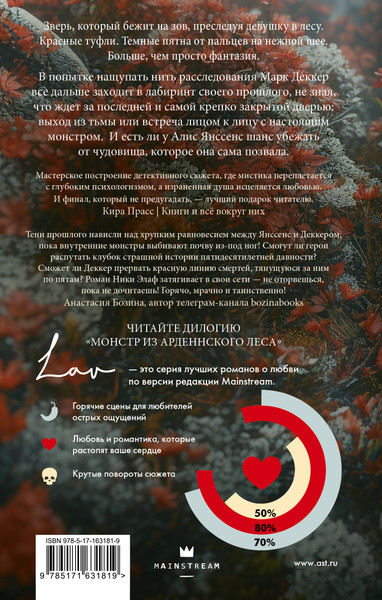 Художественная книга АСТ Монстр из Арденнского леса. Песнь лабиринта, твердая обложка (Элаф Ника) — фото 6