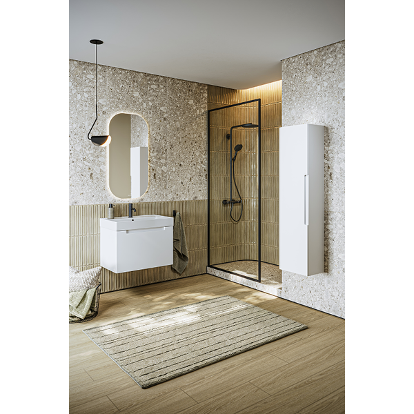 Изображение товара Шкаф-полупенал для ванной Aqwella Vancouver VAN0535 (подвесной, белый)