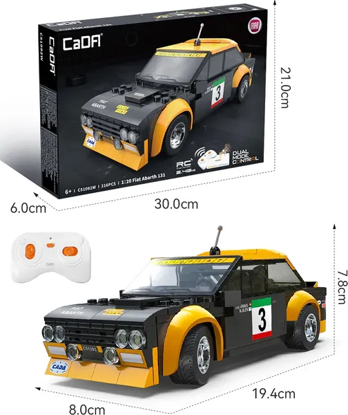 Изображение товара Конструктор управляемый CaDa Fiat Abarth 131 C51092W