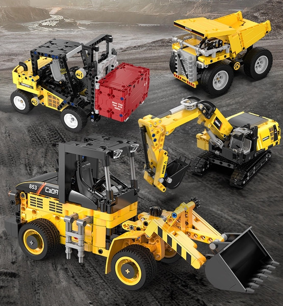 Изображение товара Конструктор CaDa Погрузчик с ковшом C65023W