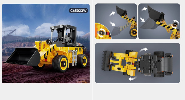 Изображение товара Конструктор CaDa Погрузчик с ковшом C65023W