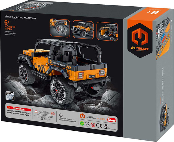 Изображение товара Конструктор инерционный iM.Master Orange Offroad Warrior 5818_MK