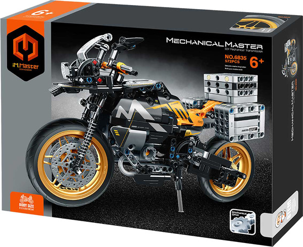 Изображение товара Конструктор iM.Master Black Motorcycle 6835_MK
