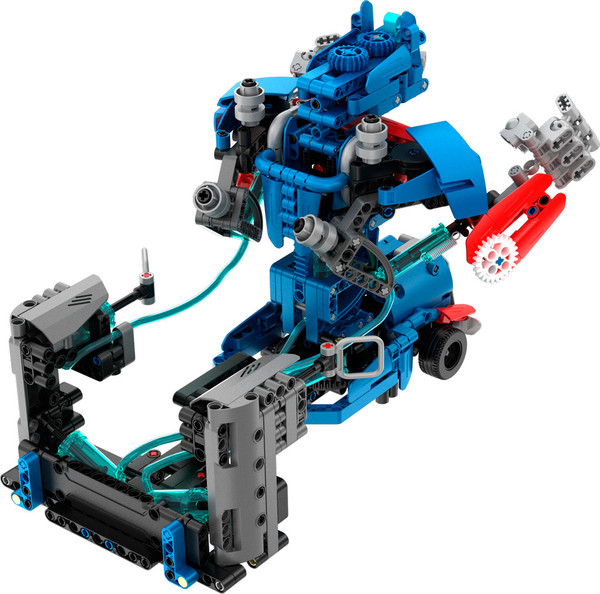 Изображение товара Конструктор кинетический iM.Master Боевой робот синий 6860_MK